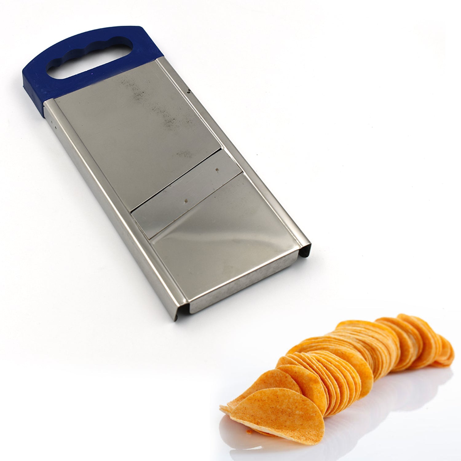 2689 Plain Potato Slicer used in all kinds of household kitchen purposes for cutting and slicing of potatoes. 2689 Plain Potato Slicer used in all kinds of household kitchen purposes for cutting and slicing of potatoes.